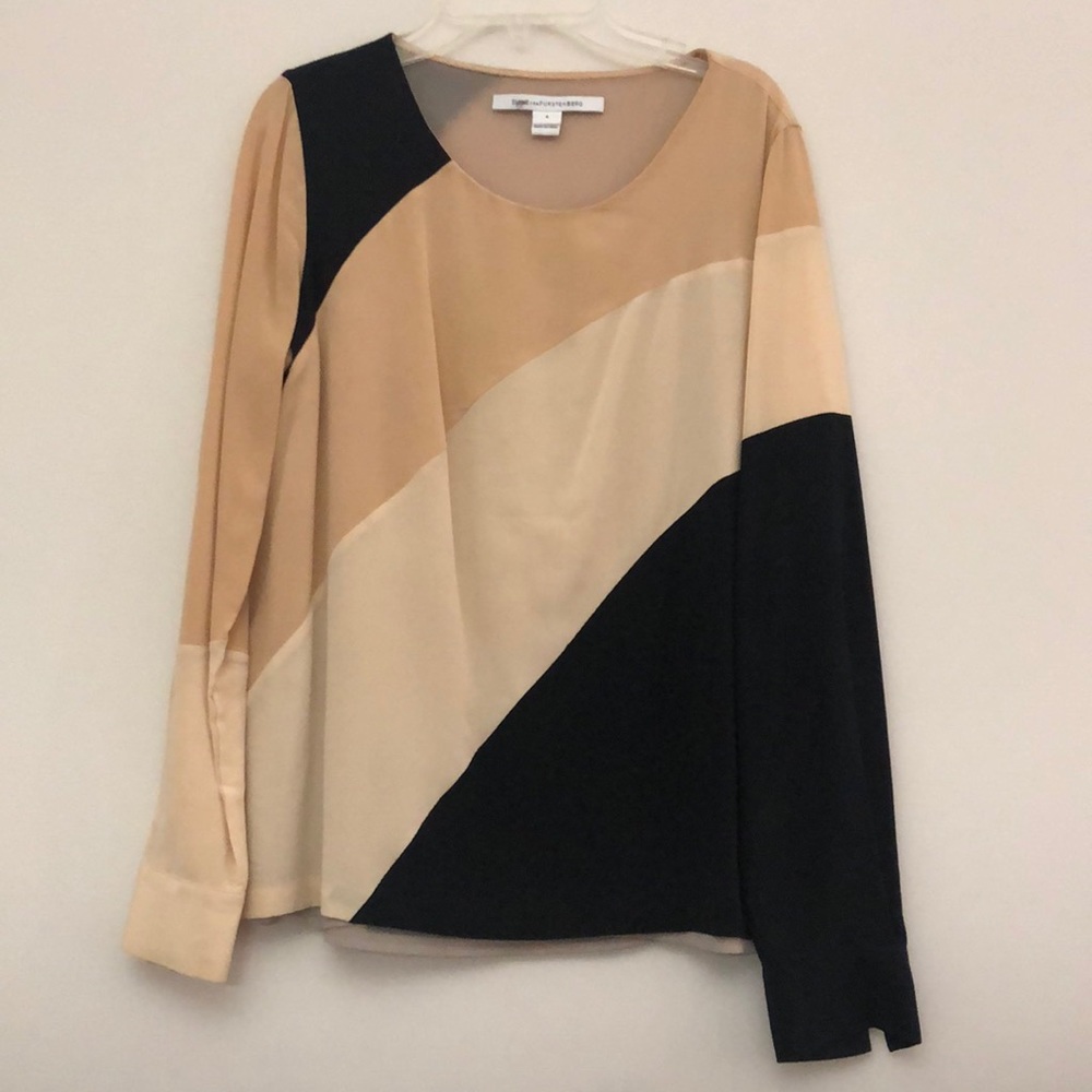 Diane Von Furstenberg silk blouse